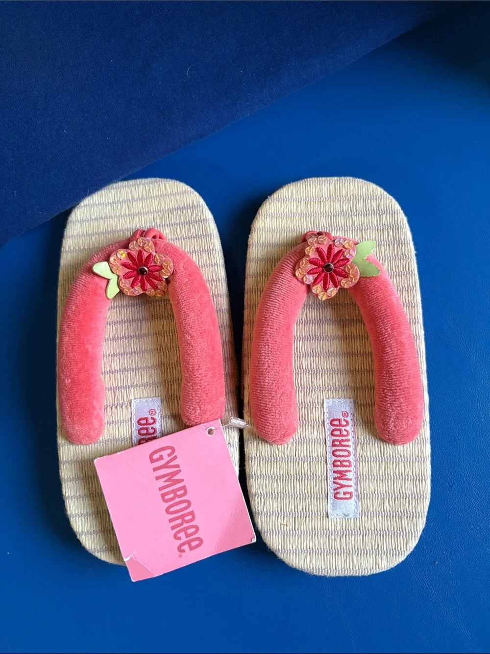 Gymboree Pink Flower Strap Kids Sandals